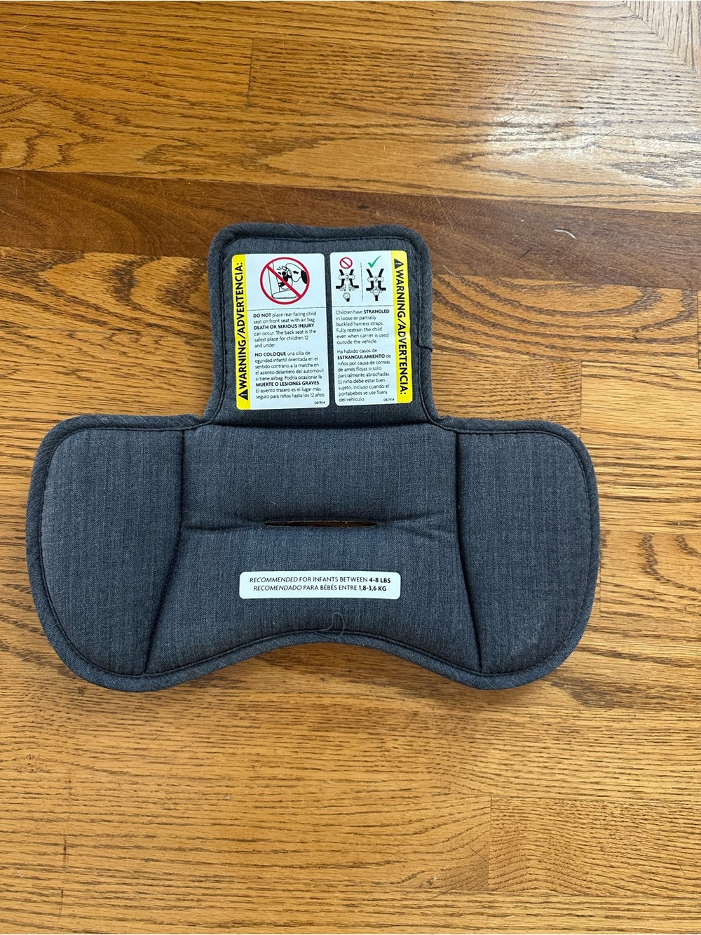 Uppababy Mesa infant car seat newborn insert